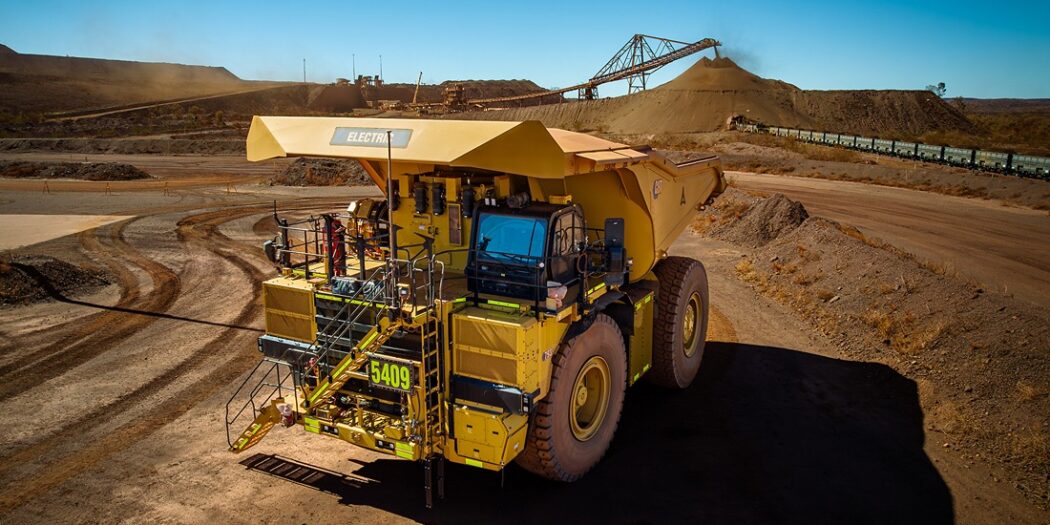 BHP, Rio Tinto and Caterpillar launch battery-electric haul truck trial